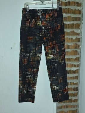 Joseph Ribkoff Abstract Print Women's Pull On Pants